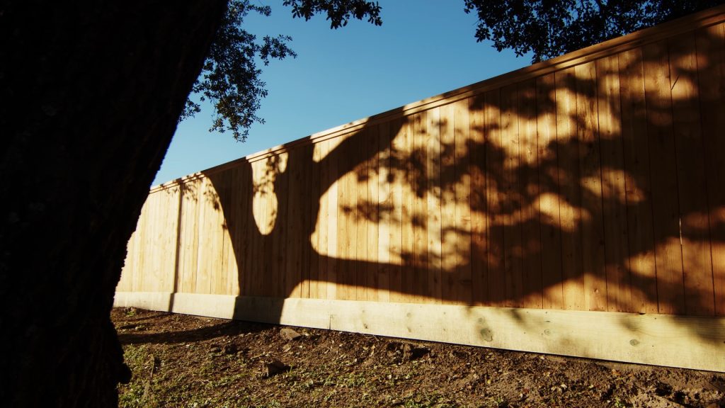 Wood Privacy Fence 
