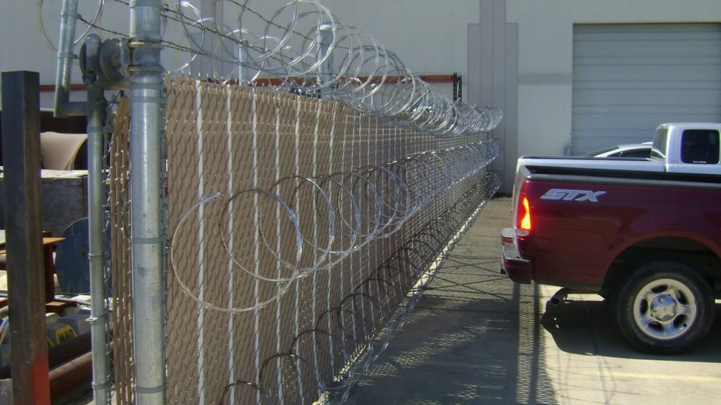 commercial fence installation