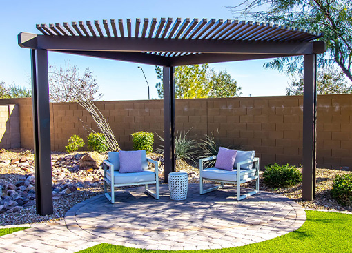 cantilever pergola